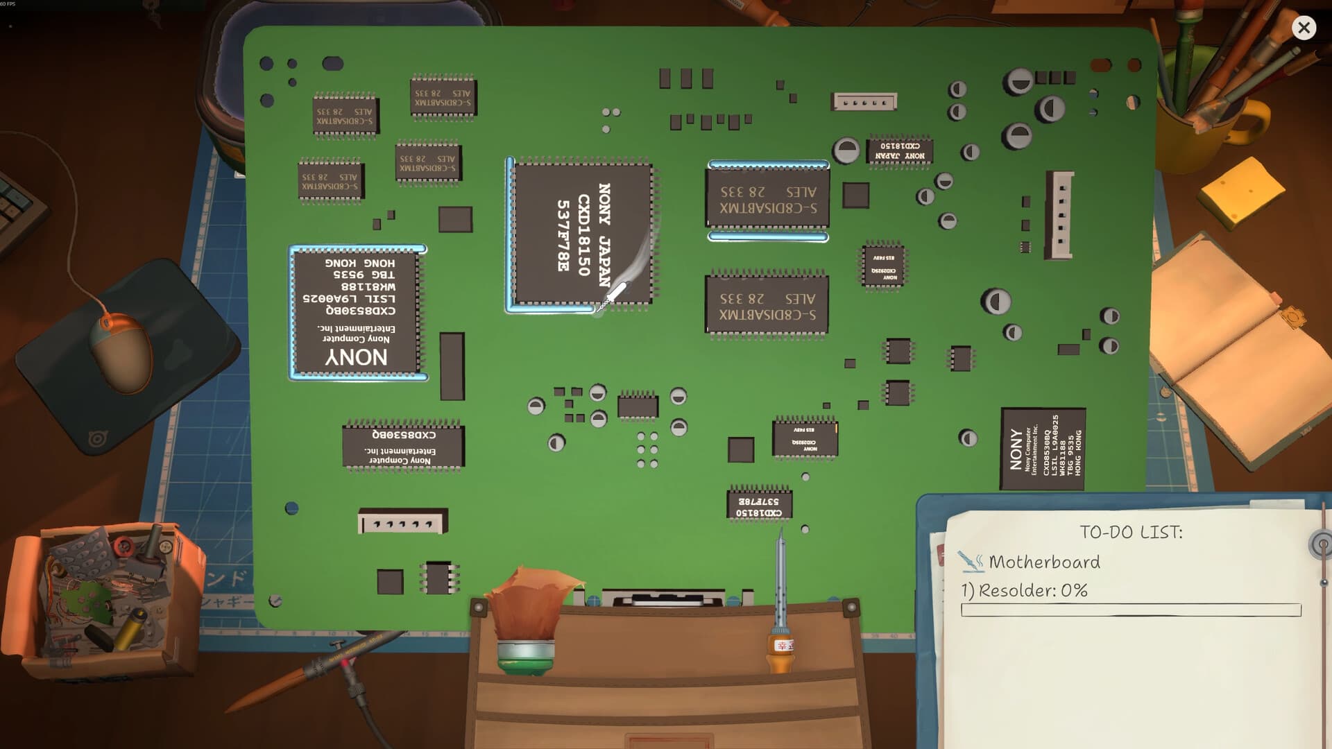 Repair circuit boards with hands-on soldering